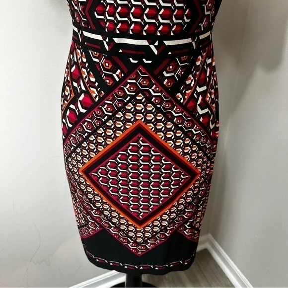 Calvin Klein Color Block Dress in Size 12 - Picture 6 of 6